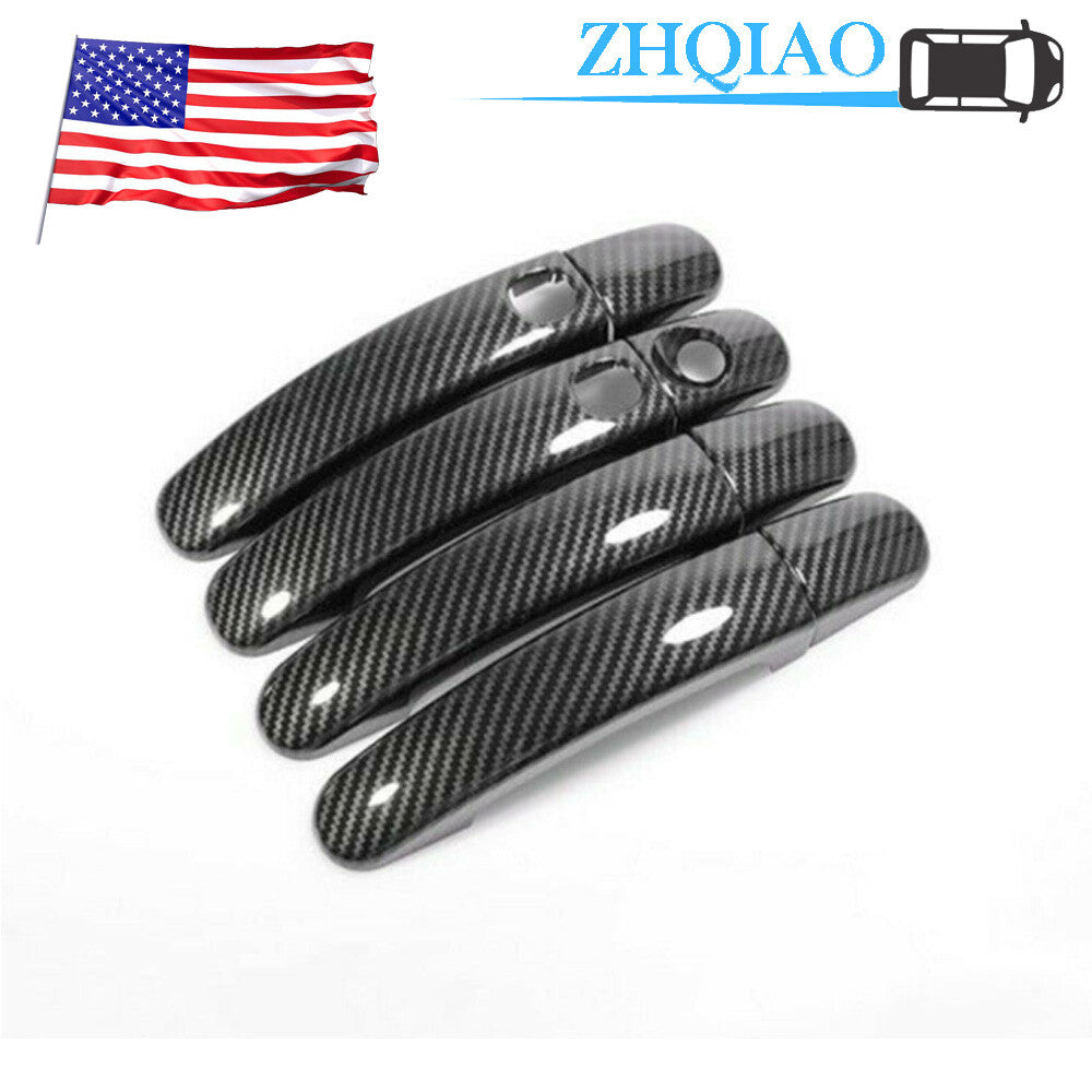Carbon Fiber Door Handle for smart Cover Trim for Ford 2012-18 Focus /2013-19 Escape