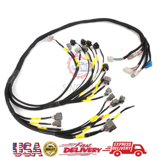 OBD1 D B-series Tucked Engine Wire Harness for Civic Integra B18 B16 D16 92-05