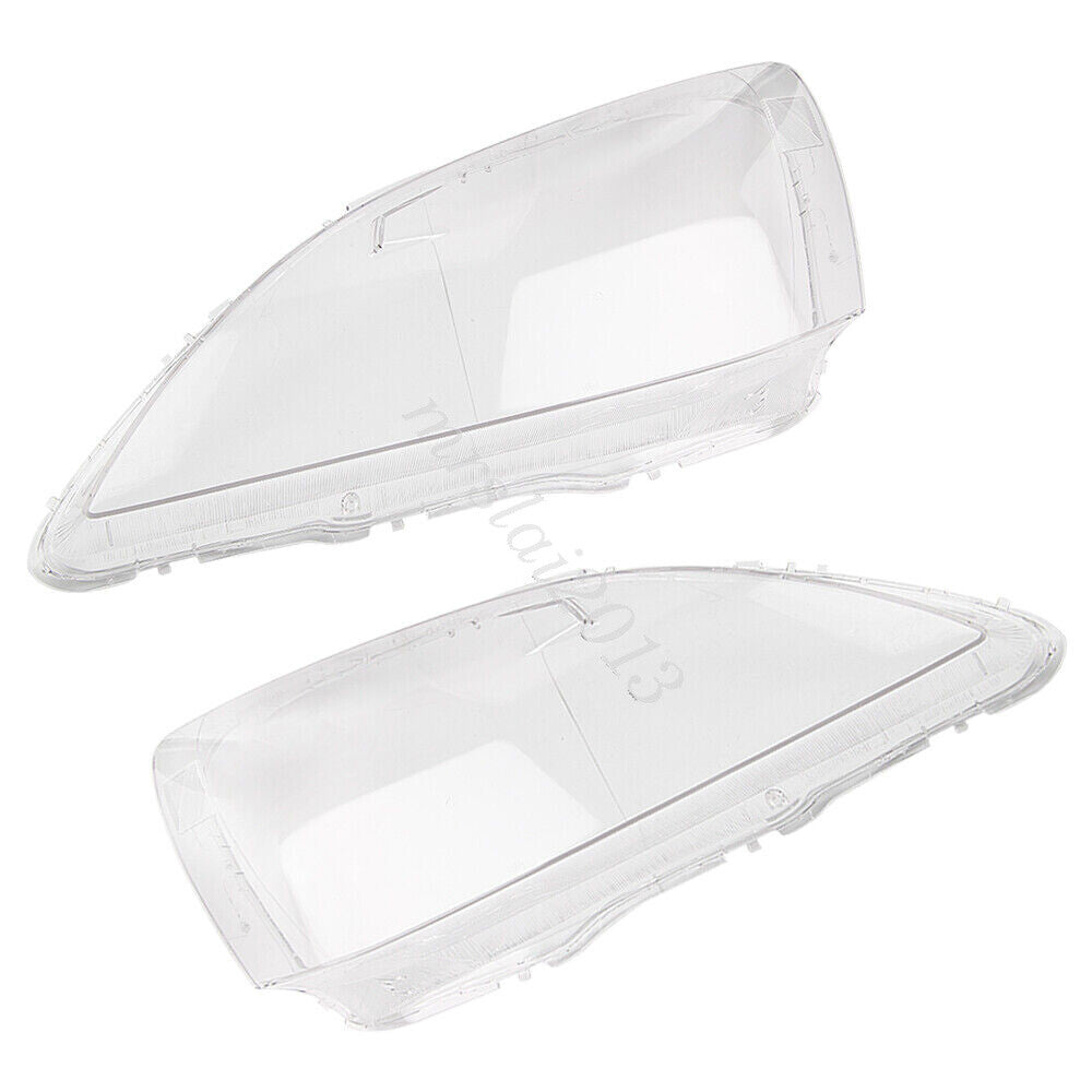 Left+Right Headlight Clear Lens Lampshade Cover for Honda for Accord 2003-2007
