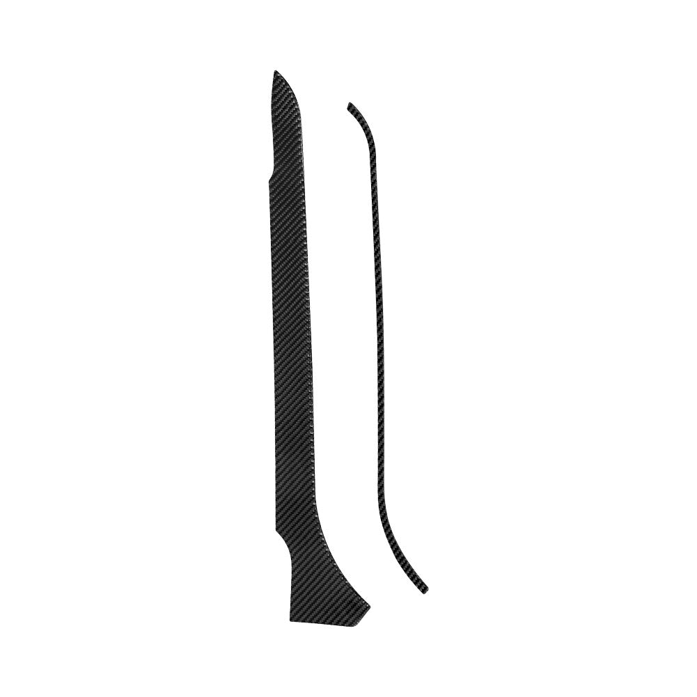 Carbon Fiber Passenger Dash Glove Box Cover Trim for Ford Explorer 2020-2023