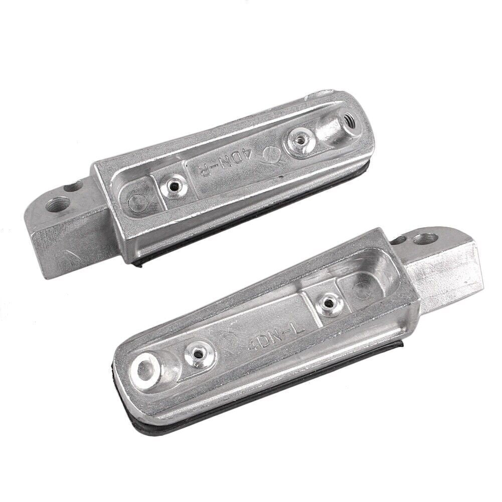 Rear Passenger Foot Pegs Footrests Fit for Yamaha YZF R1 R6 1999-09 FZ1 FZ6 FZ6R