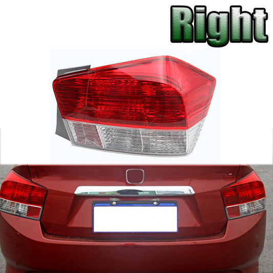 Right for Honda City 2008 2009 2010 2011 Tail Brake Light Assembly Rear Lamp