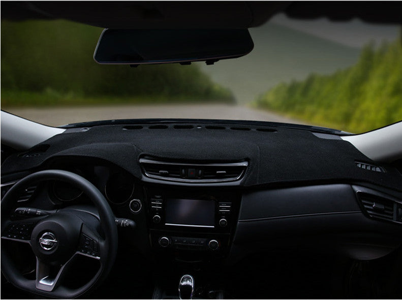 1X Black Dashboard Dash Mat Dashmat Sun Cover Pad for Nissan Rogue Sport 17-2022