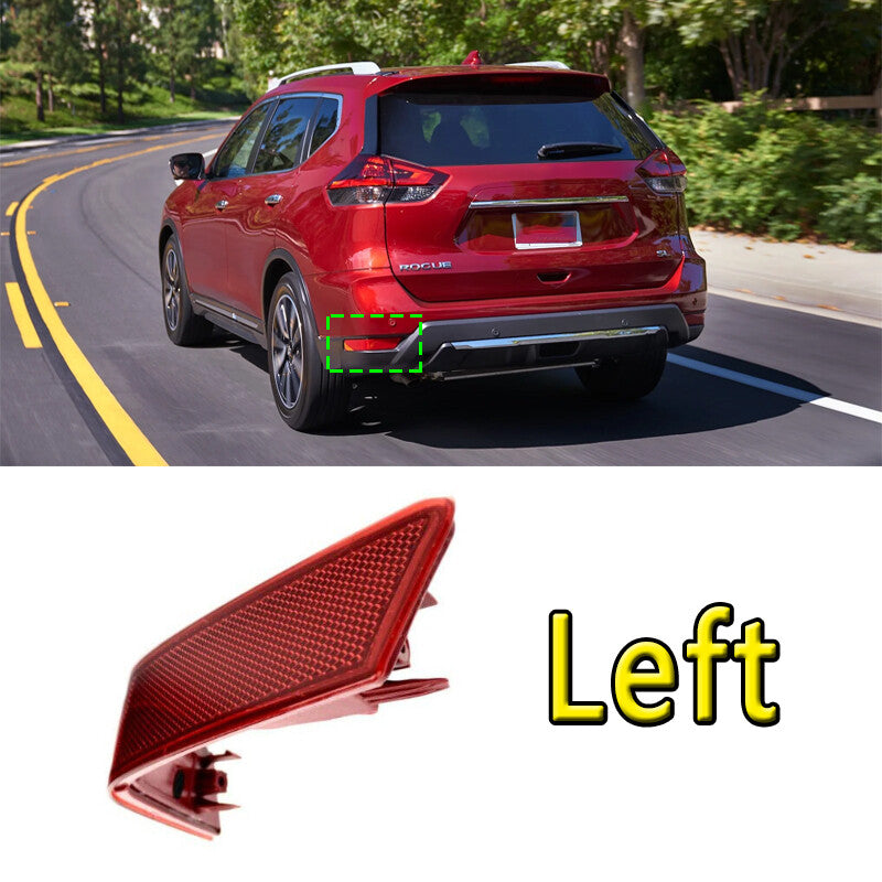 For 2017 2018-2020 for Nissan Rogue Rear Bumper Marker Light Reflector lamp Left