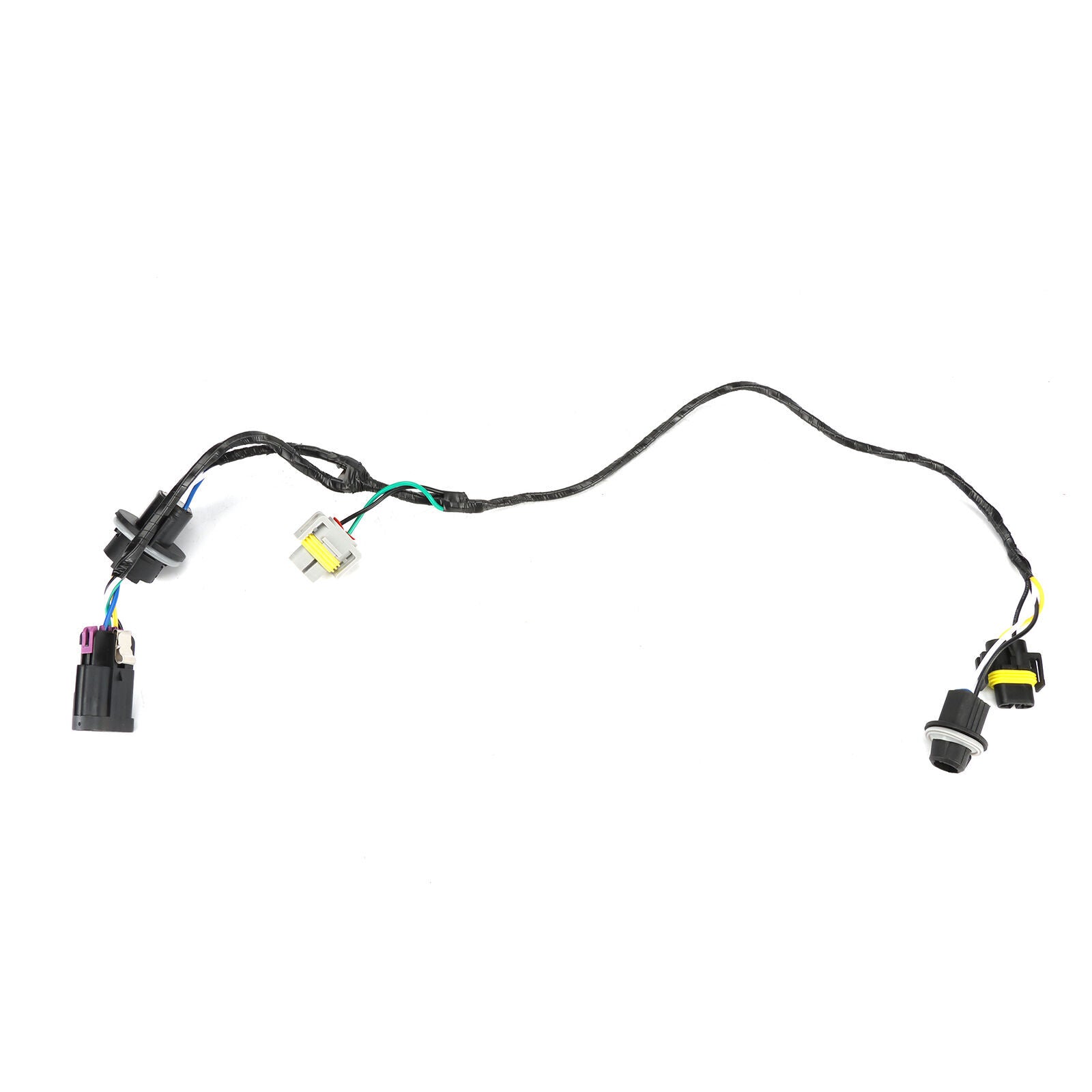 Set of 2 Front Head Light Wiring Harness Socket for Chevrolet Malibu 2008-2012