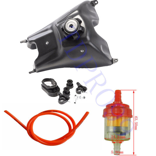 Fuel tank compatible with for Honda CRF70, XR70, PIRANHA MOTOVERT 125CC, 140CC, TAOTAO ATOMIK.