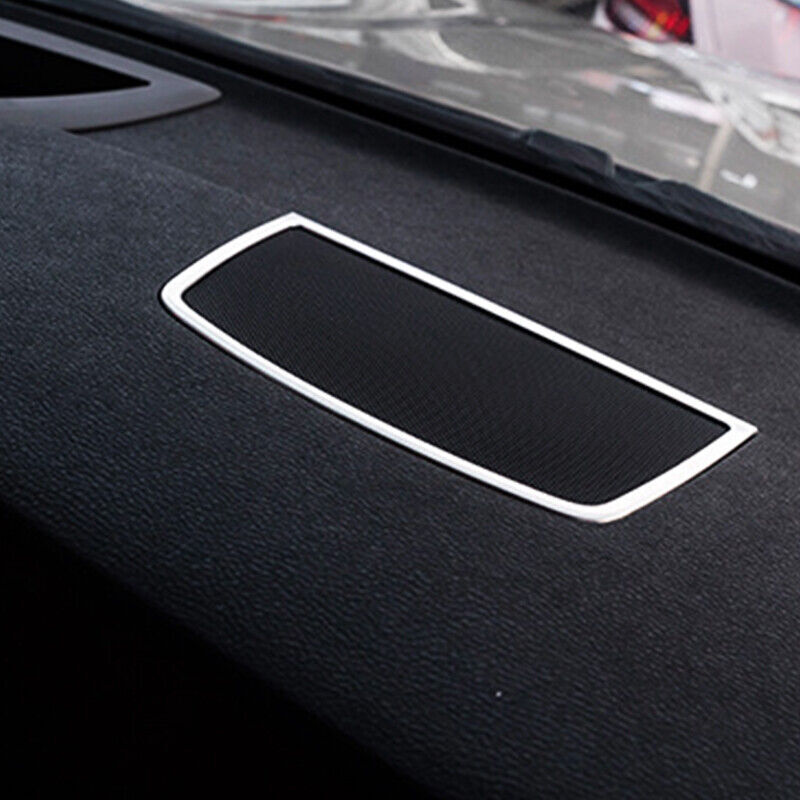 Car Dashboard Speaker Frame Decorative Cover Trim for BMW X5 X6 E70 E71 09-13