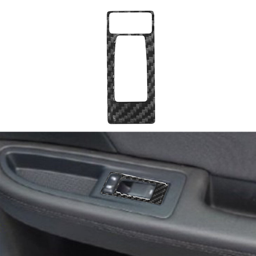 Carbon Fiber Passenger Door Control Inner Frame Cover for Chrysler 200 2011-2014