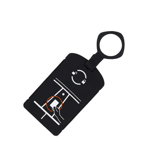 Black Silicone Key Card Case Protective Cover Replacement for Tesla Model 3 Y