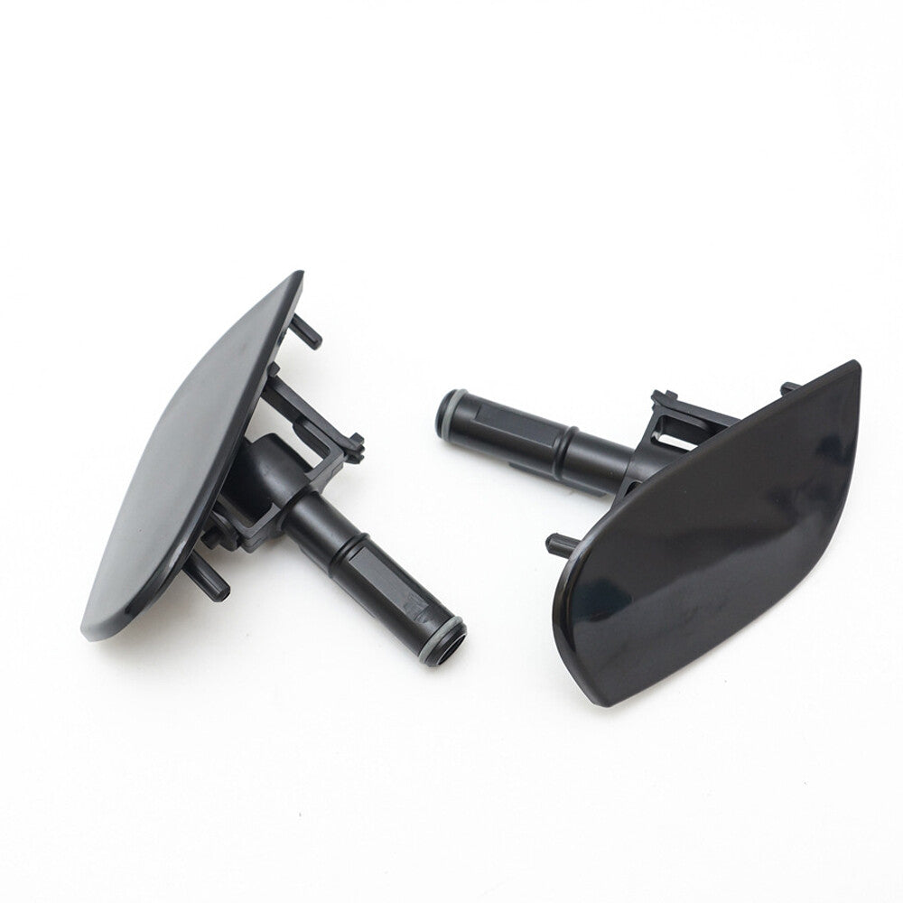 2PCS Front L+R Headlight Washer Spray Nozzle Cover for Porsche Macan 2015-2018