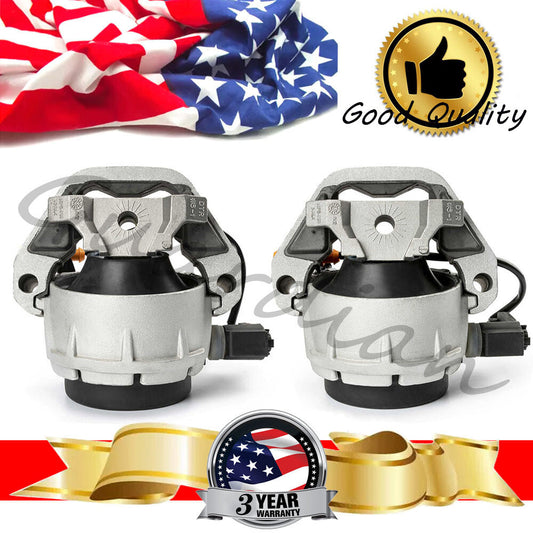 Left + Right Engine Mount 4G0199381 Suitable for Audi A6 A7 3.0L V6 A/T Quattro 12-18 16