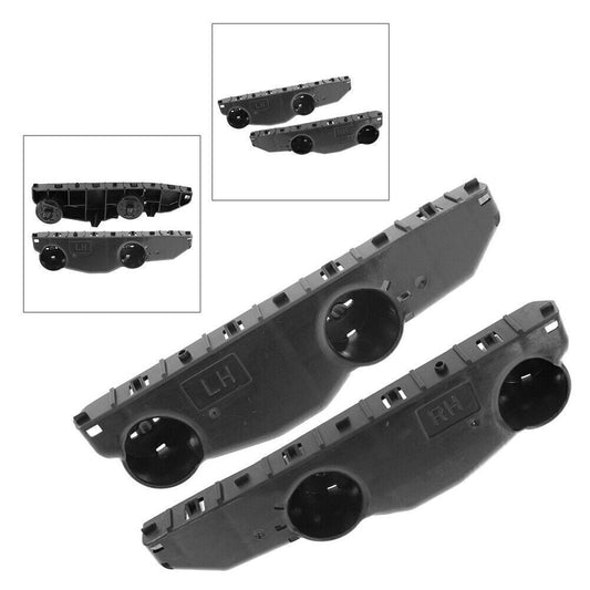 Side Bumper Bracket 2PCS Left+Right Set for Nissan Sentra 2013 2014 2015 Black