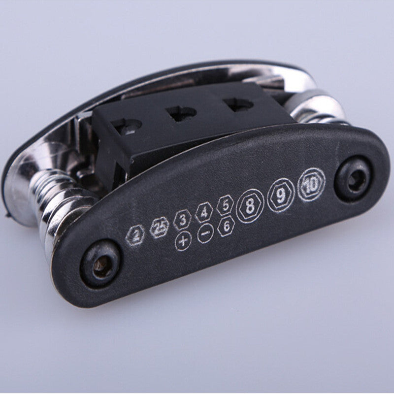 Motorcycle Travel Repair Tool Allen Key Multi Hex Wrench Screwdriver