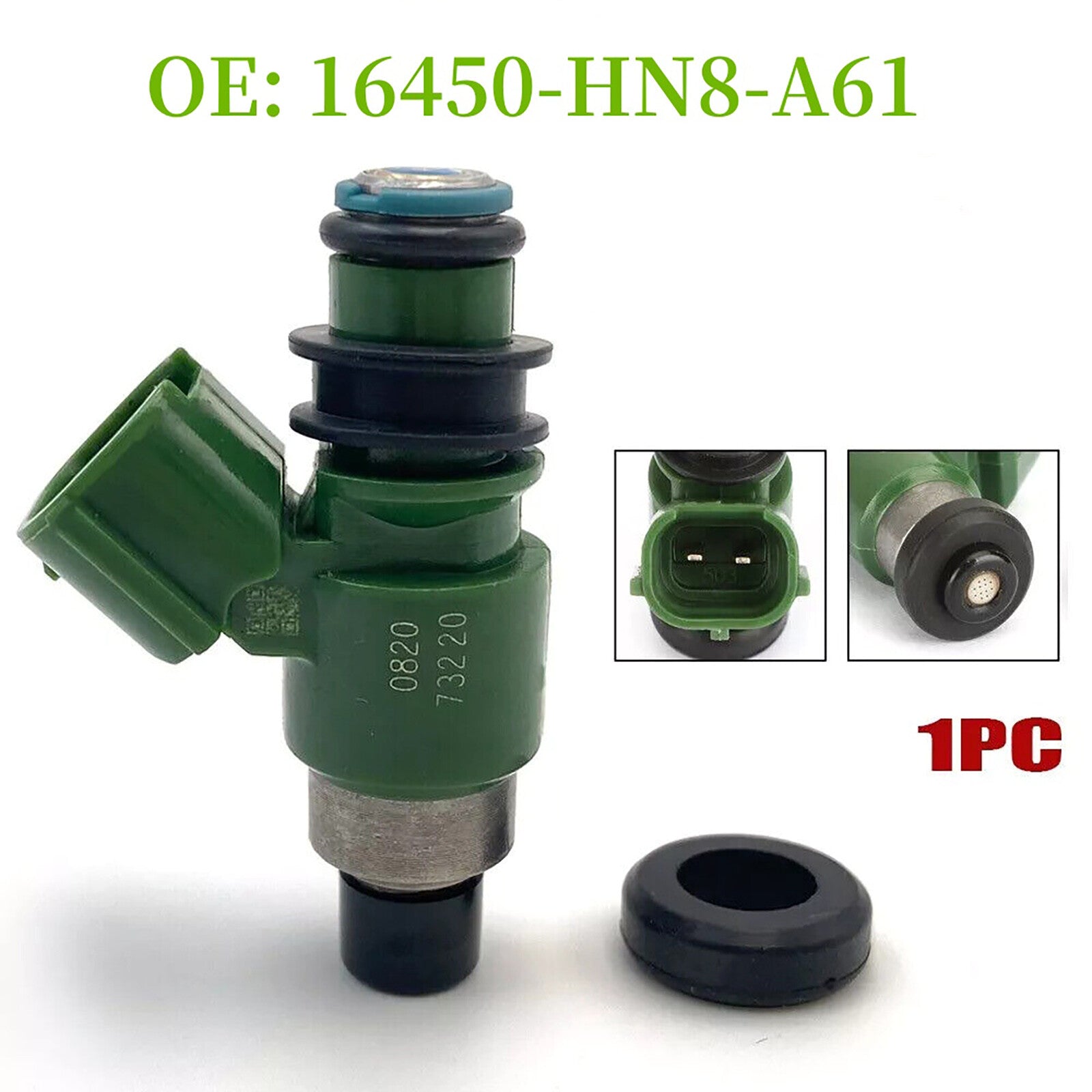 Fuel Injector 16450-HN8-A61 for Honda Rincon 680 2006-18 Pioneer 700 2014-17