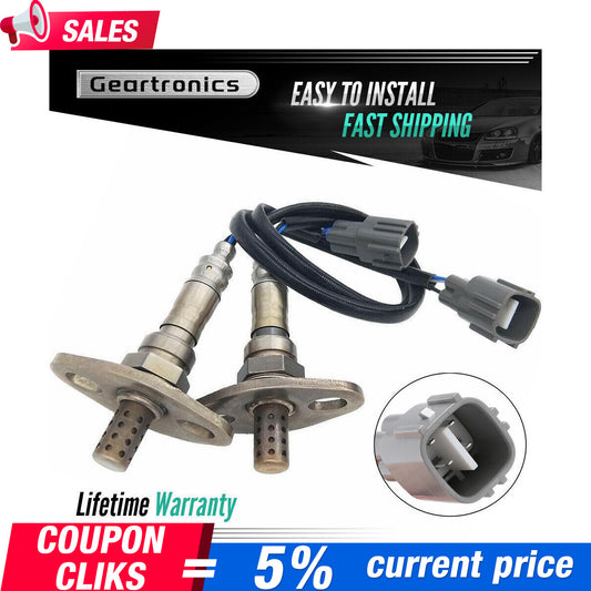 (2) O2 Oxygen Sensors Downstream for Toyota 4Runner Pickup Tundra Tacom
