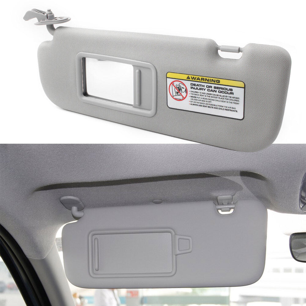Car Gray Sun Visor Left Driver Side for Hyundai for Elantra 2011-15 12 852103X000TX