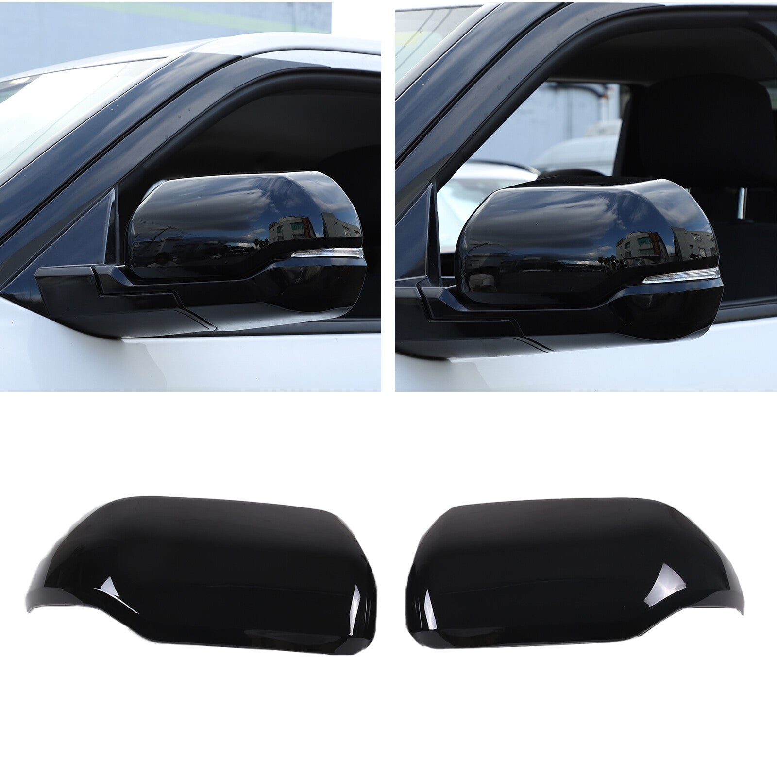 Soft carbon fiber A-pillar corner trim caps for Nissan 350Z 2003-2006 USA.