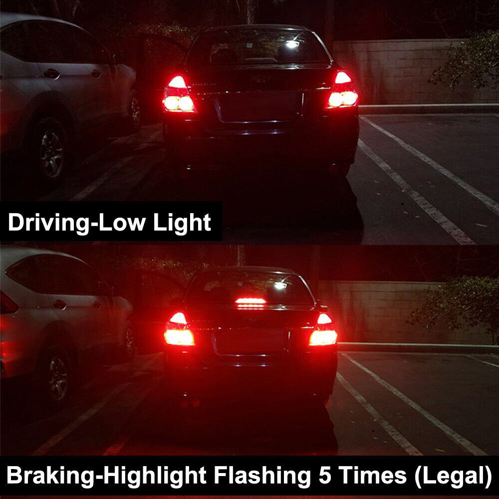 Red Strobe/Flashing Blinking LED Lamp for Honda for Civic Accord Brake Tail Light