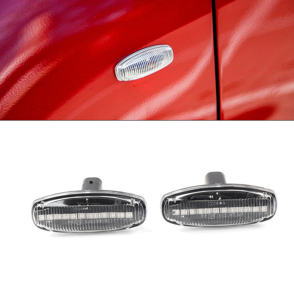 Dynamic Side Marker Turn Signal Light for Toyota Vios Yaris Sedan 2014-19