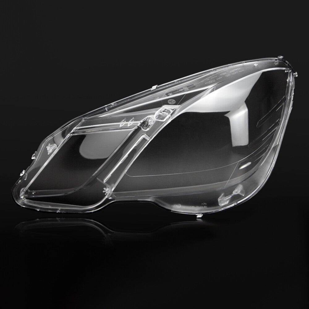 The headlight lens cover on the left side is for 2009-2012 for Mercedes-Benz E-Class W212.