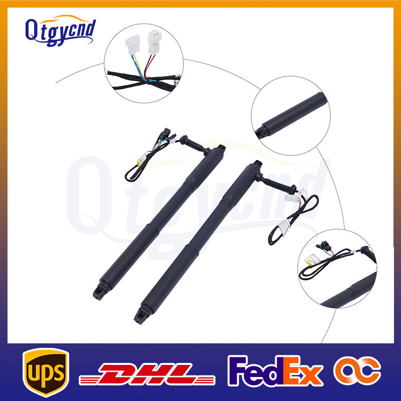 A pair of left and right power tailgate lift support pillars for BMW X5 E70 2007 - 2013.