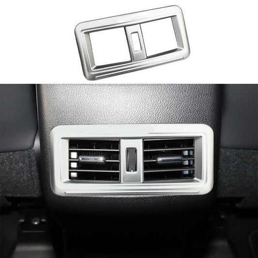 Silver Inner Rear Air Outlet Vent Cover Trim for Lexus NX200t 300 300h 2015-2021