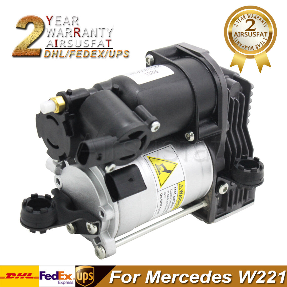 2213200904 Air Suspension Compressor Pump fit for Mercedes S-Class W221 S550 CL550