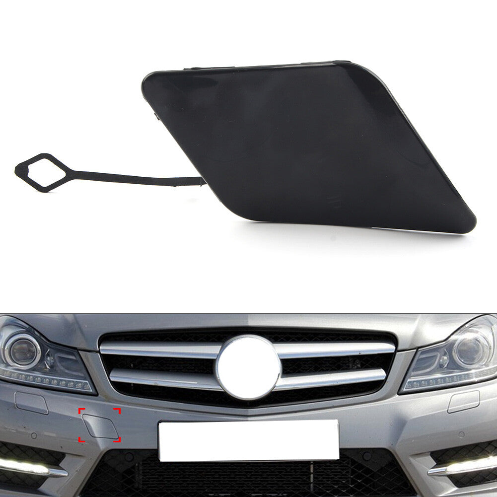 Front Bumper Tow Hook Eye Cover for Mercedes-Benz C Class W204 S204 C204
