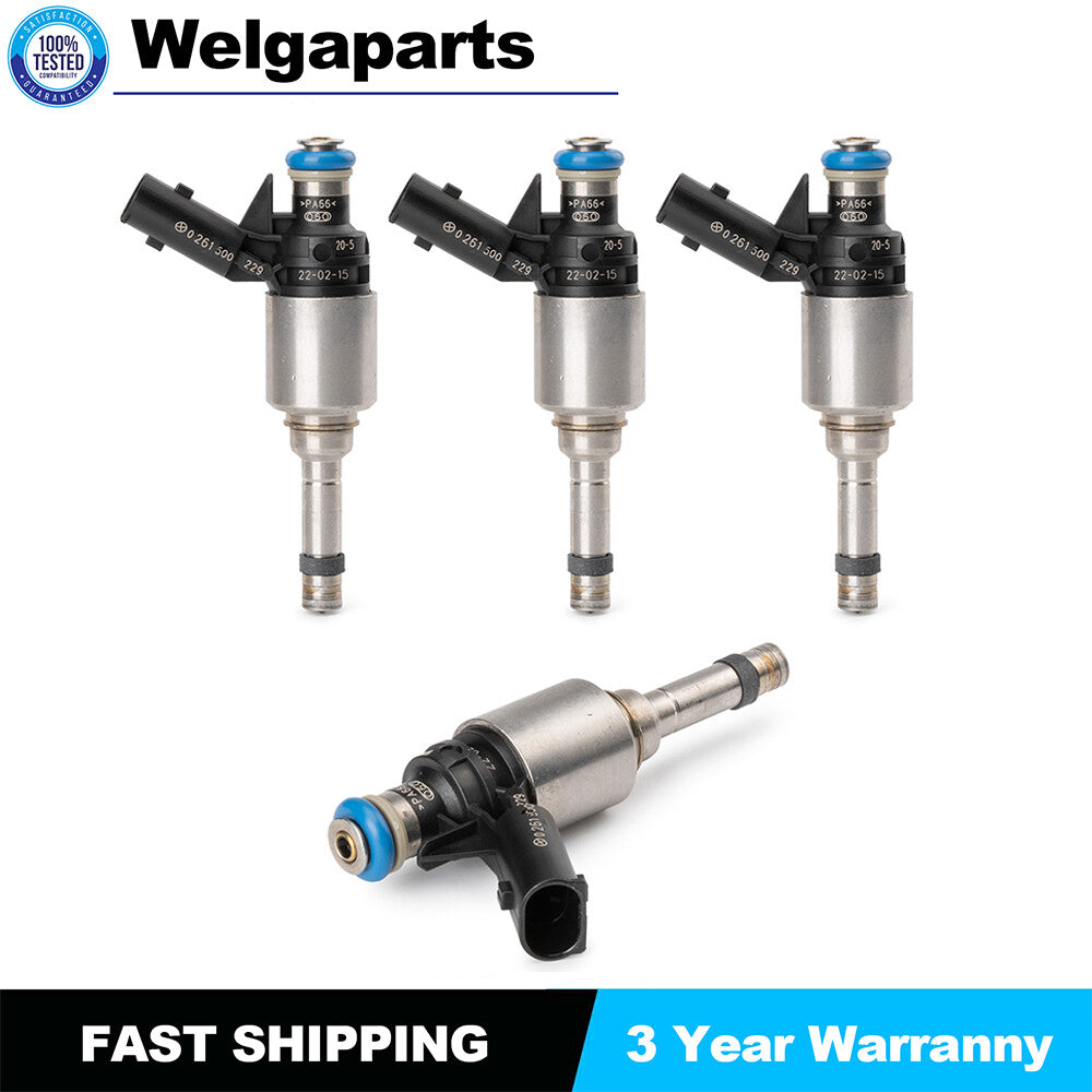 4X Fuel Injector For 15-17 for Hyundai Sonata 2016-2018 for Kia Sorento 2.4L 353102GGA0