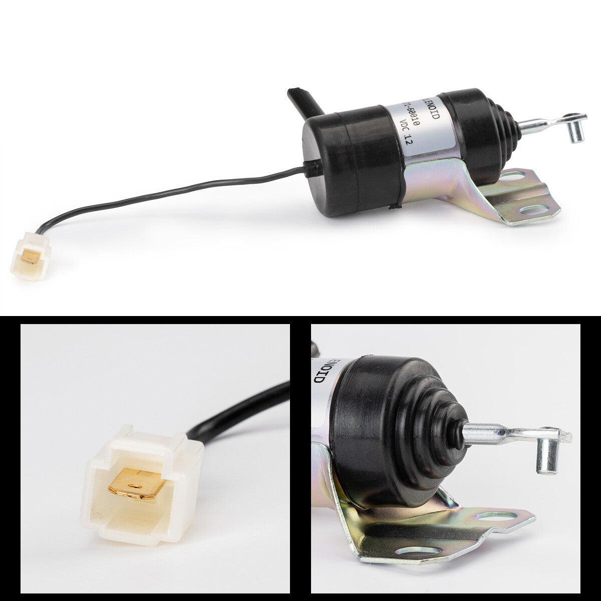 Suitable for 6CT, 6CT8.3, 6CTA 3923680, 3928160, 3930233, 3932545. Shutdown solenoid valve