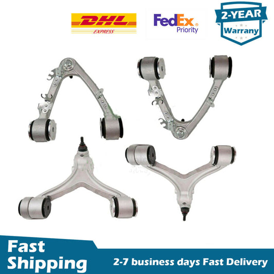 Front Upper Lower Control Arms Fit for Maserati GranTurismo Quattroporte M139 04-08