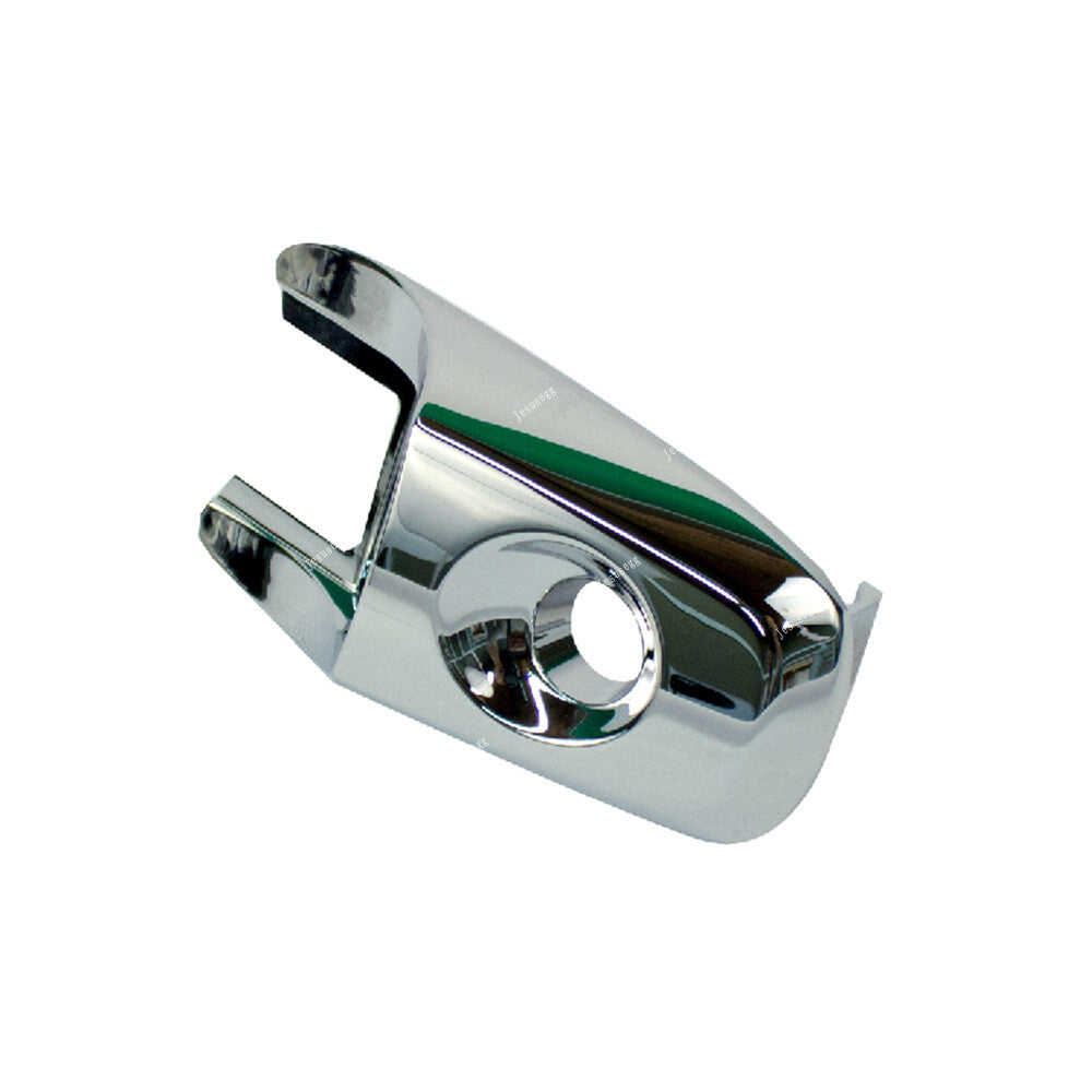 Front Left Chrome Exterior Door Handle Lock Cylinder Cap for Ford Explorer Edge
