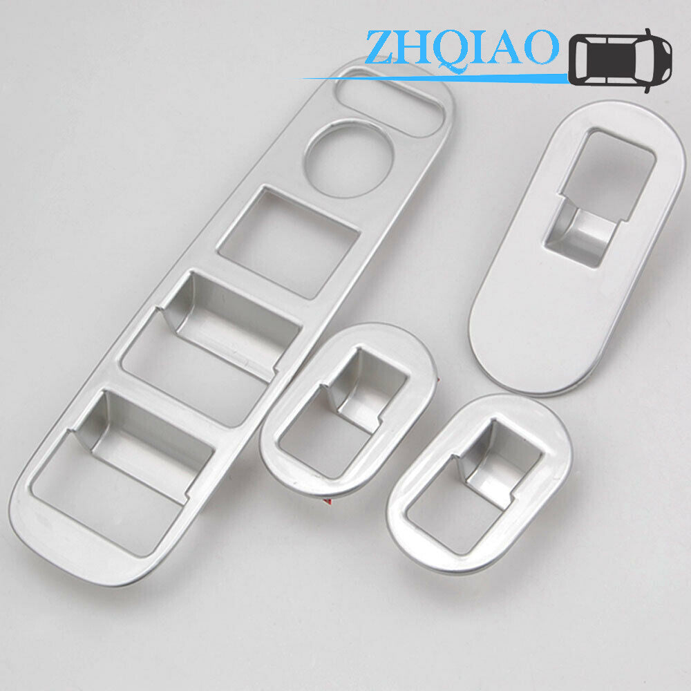 Interior Armrest Window Switch Panel Cover Trim Fits for Honda HRV HR-V Vezel 14-18