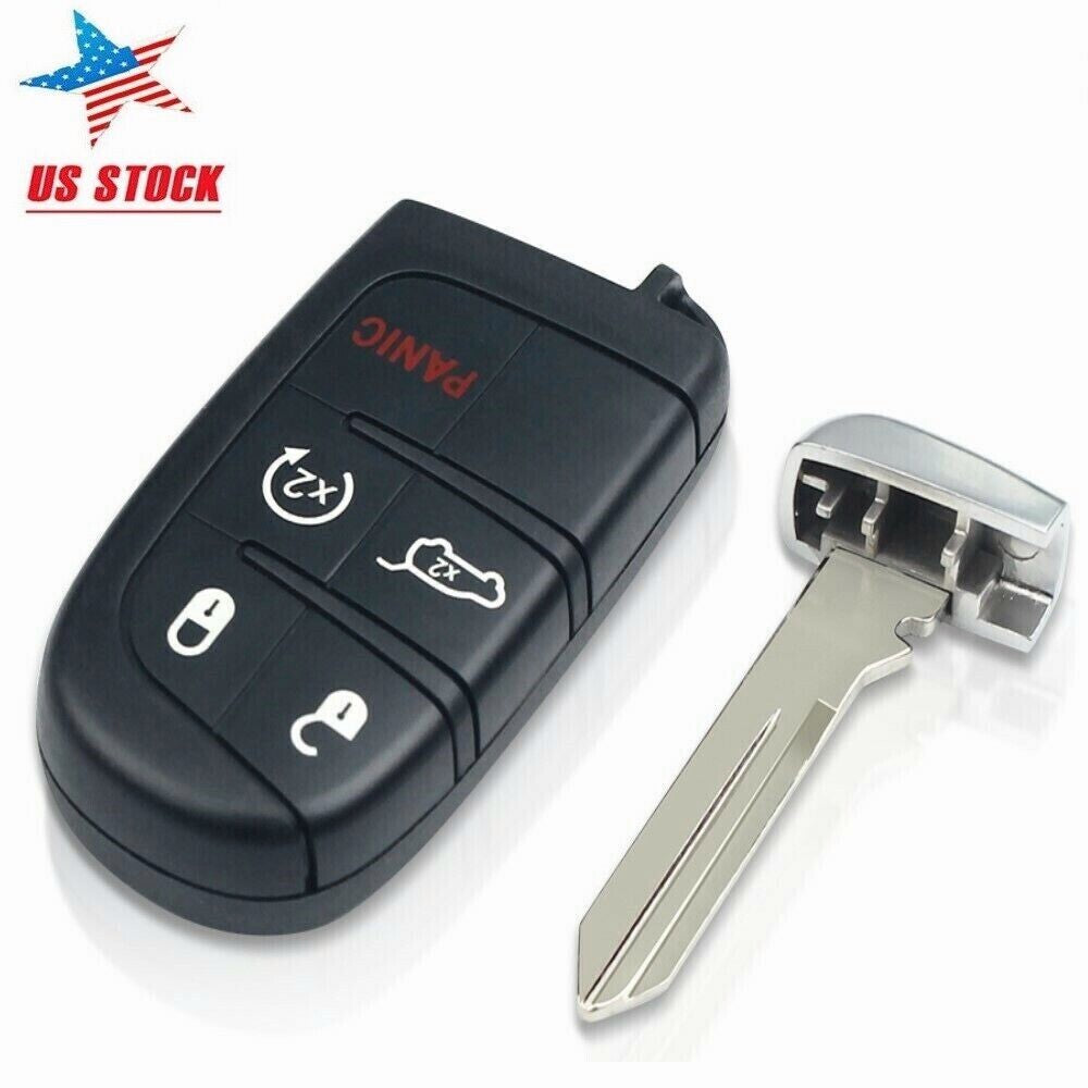 2. for Smart Remote Control Keychain for Grand Cherokee, for Dodge Durango (2015, 2016, 2017, 2019)