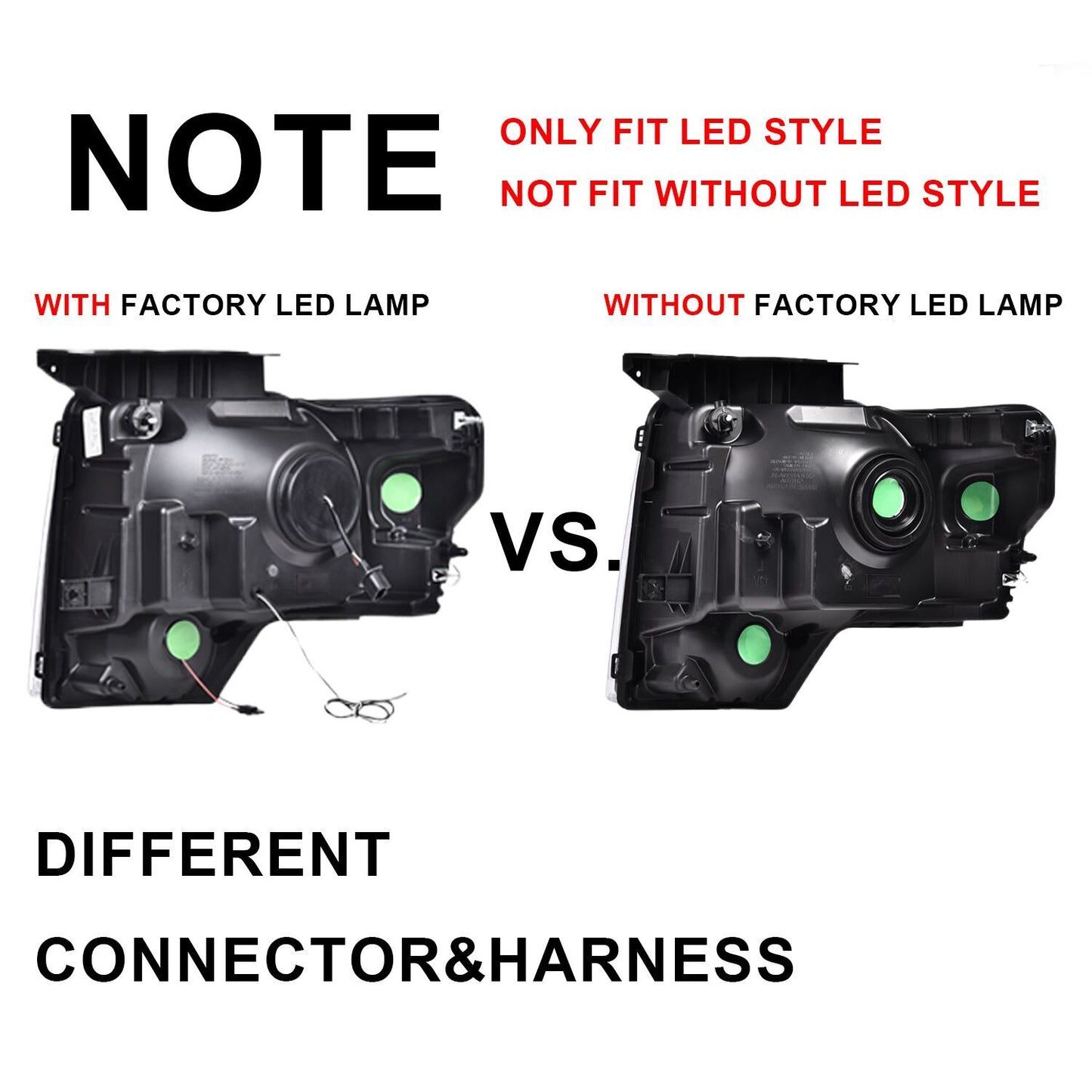 2009-2014 Shuifu Edition F150 Duming LED - Bright White (repeated 8 times)