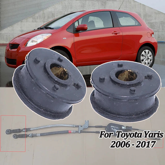 2X Gearbox Shift Cable Linkage End Bushing for Toyota Yaris Copper Grommet 1.3