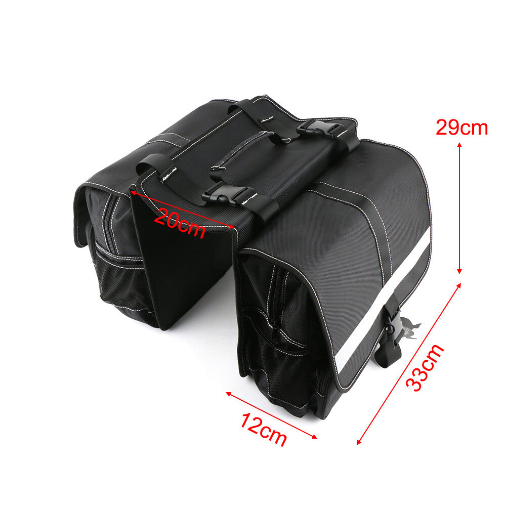 Saddlebag, bicycle rear bag, horse backpack, waterproof motorcycle bag