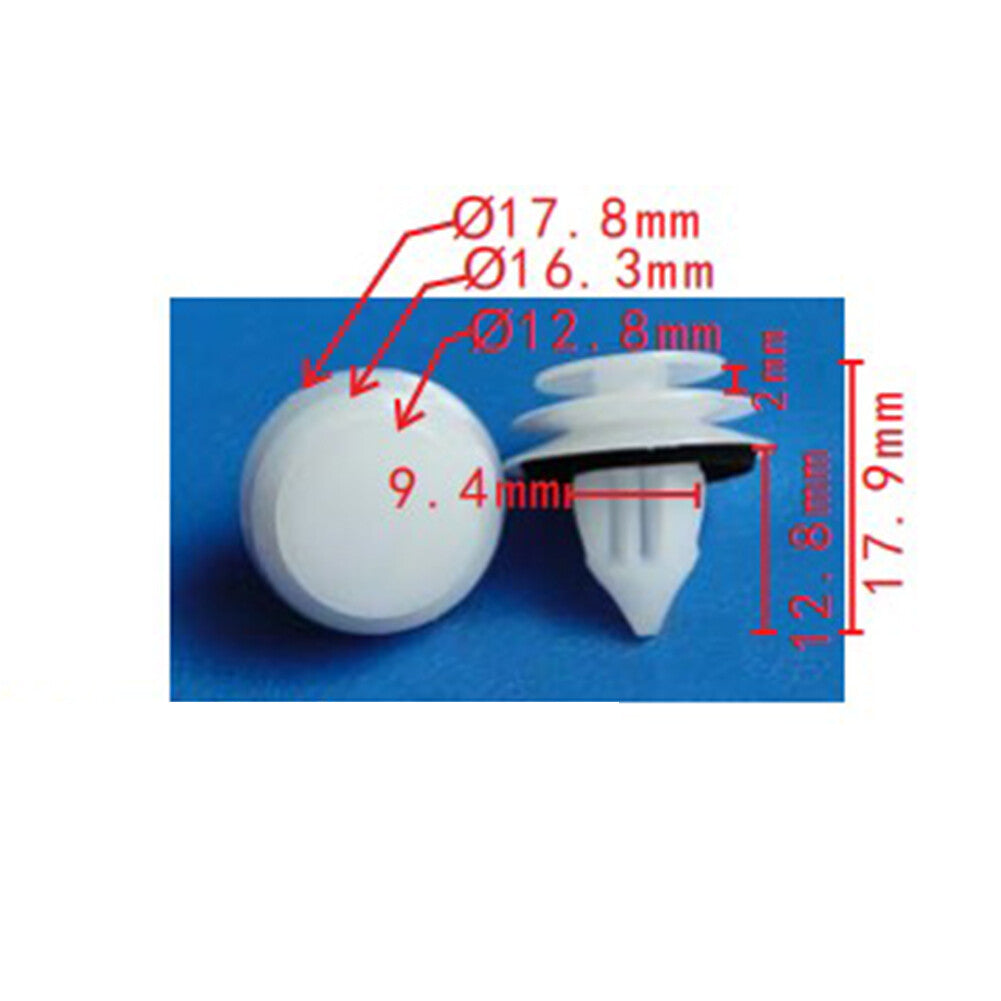 10 Car Interior Door Panel Molding Trim Retainer Clips for Mazda