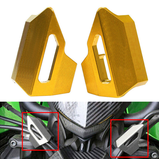 Motorcycle Brake Clutch Line Hose Clamp Holder for Kawasaki Z1000 2010-2022 gold