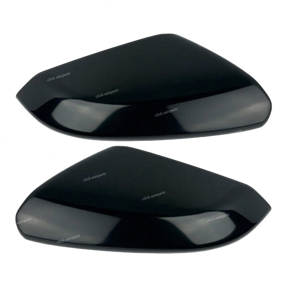 Front LHRH Wing Mirror Cover Fit for Honda for Civic 2016 2017 2018 2019 2020 Black