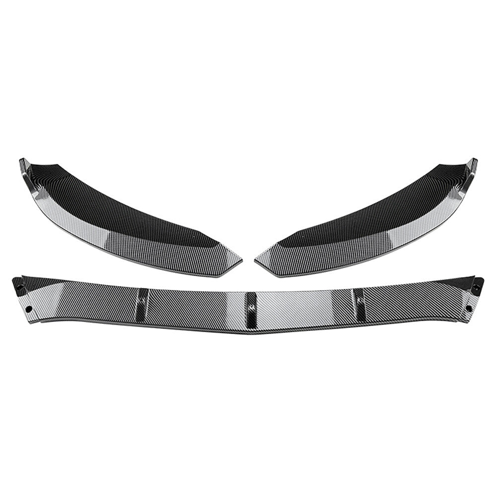 Front Bumper Lip Splitter Spoiler Body Kit for Benz C Class W205 C180 C200