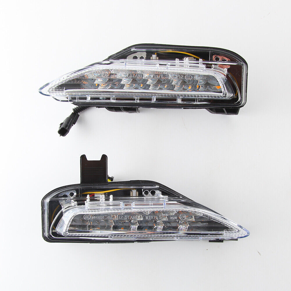 Front fog lights, bumper LED turn signals suitable for Infiniti Q50 Sport 2014-19