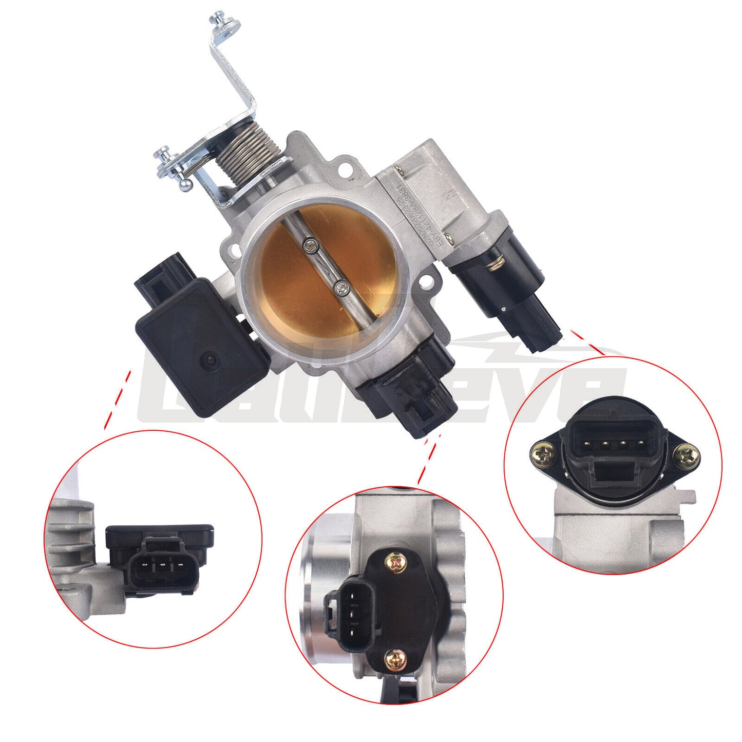 Suitable for Jeep Grand Cherokee TJ 4.0L 60mm throttle body high flow power 53032023AB