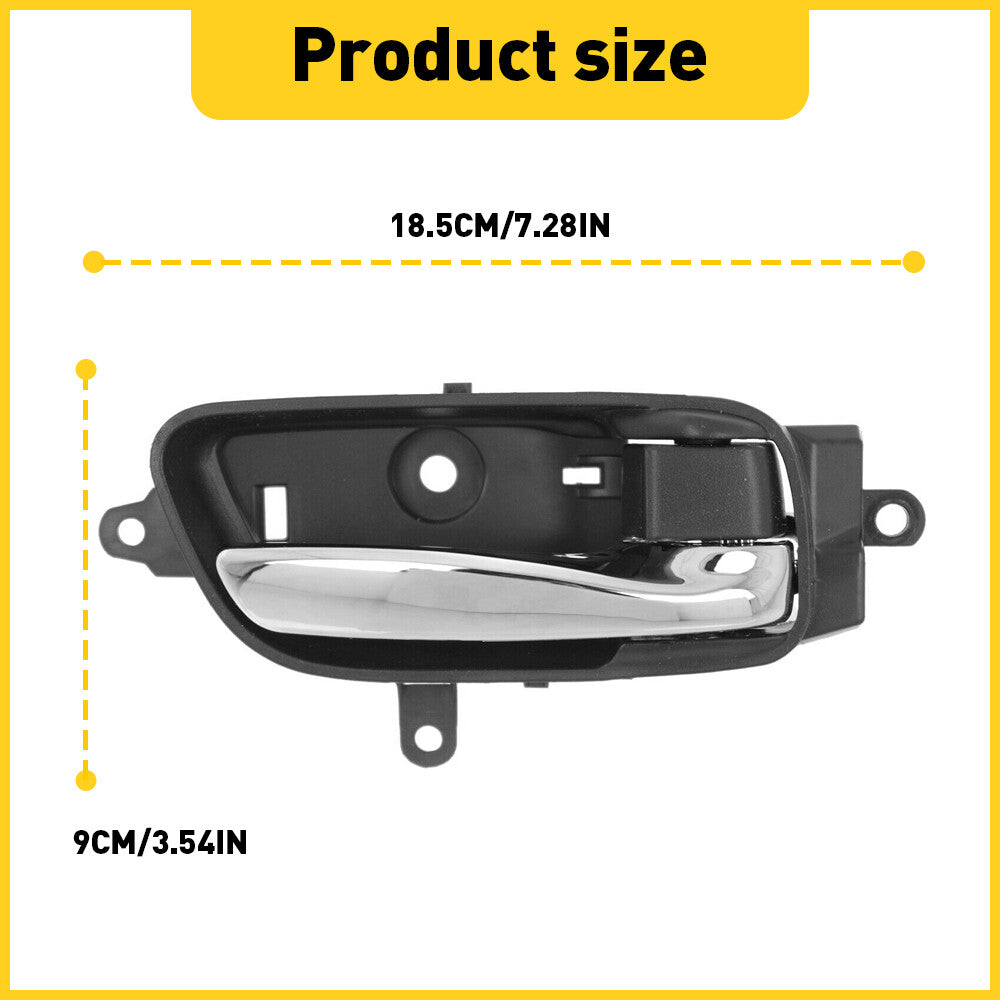 The inner door handle on the right side is suitable for 13-18 for Nissan Altima Pathfinder Titan