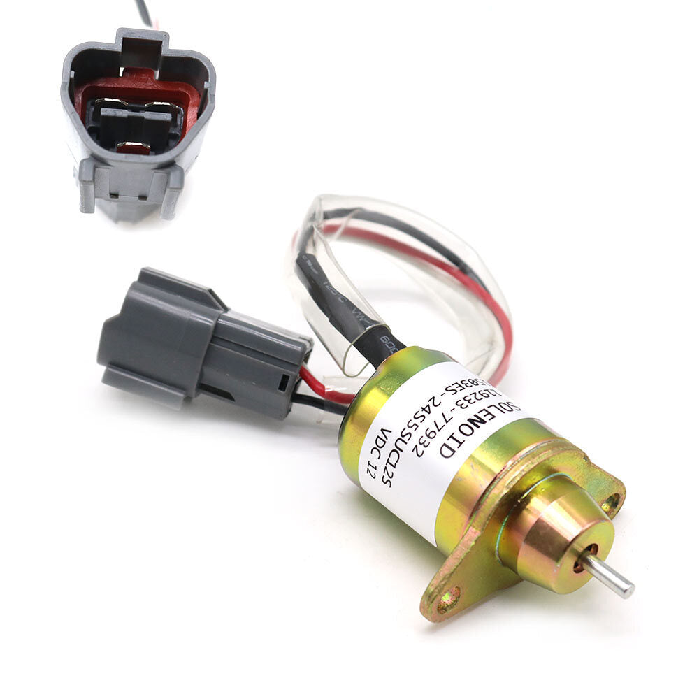 1PC For Yanmar 3TNV88 3TNE84 4TNE88 4TNE84 119233-77932 Fuel Shutoff Solenoid