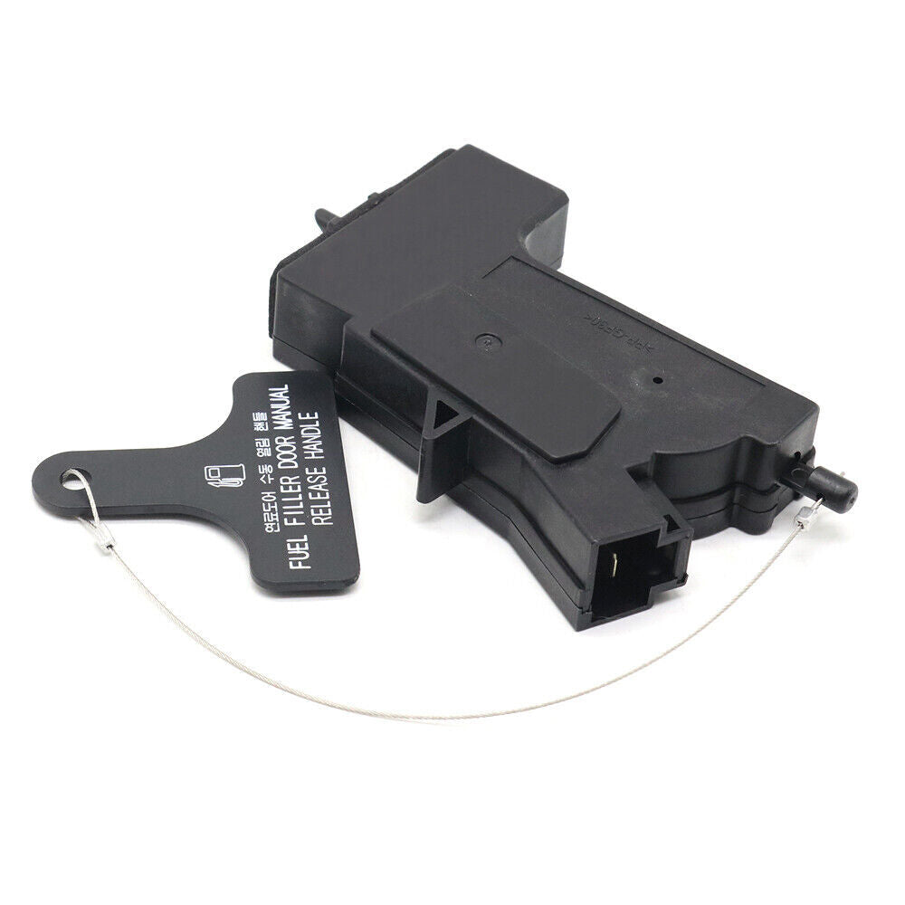 Custom fuel door lock actuators for Hyundai Sonata 2015-2019 and for Kia Optima 2011-2020.
