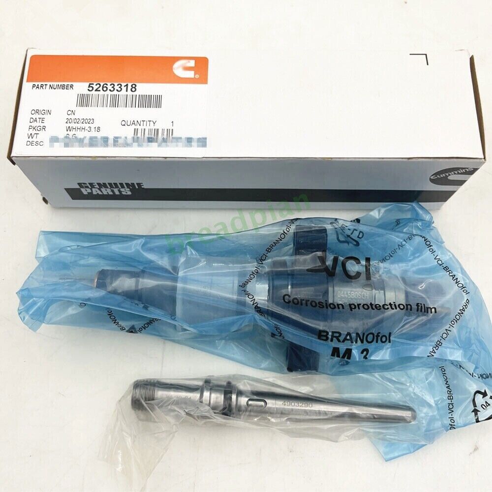 6PCS Fuel Injector 0445120255 Fits For 03-04 for Dodge for Ram 2500 3500 5.9L