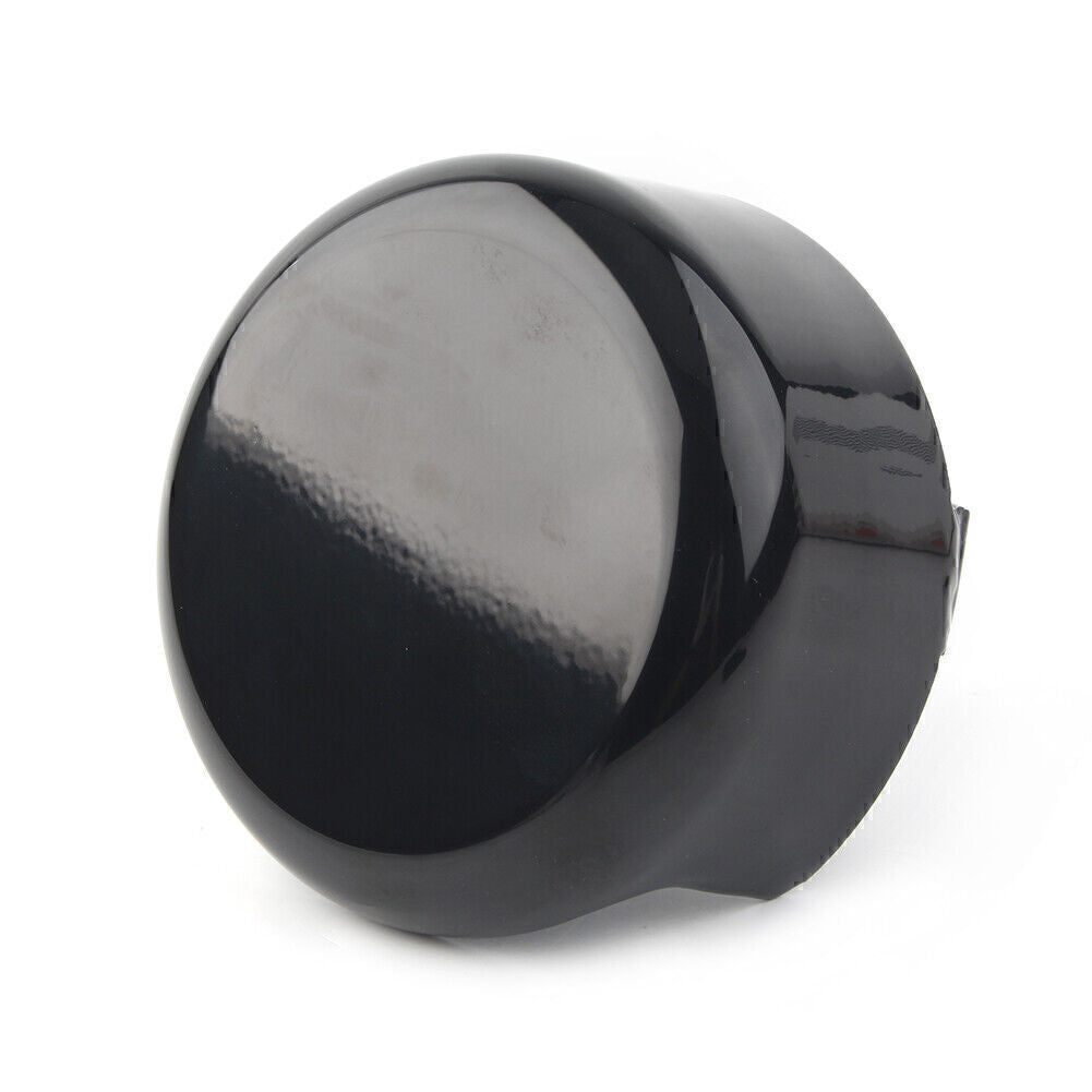 Black Motorcycle Smooth Horn Cover for Harley Softail FLHX FLT FLHT Dyna Bad Boy