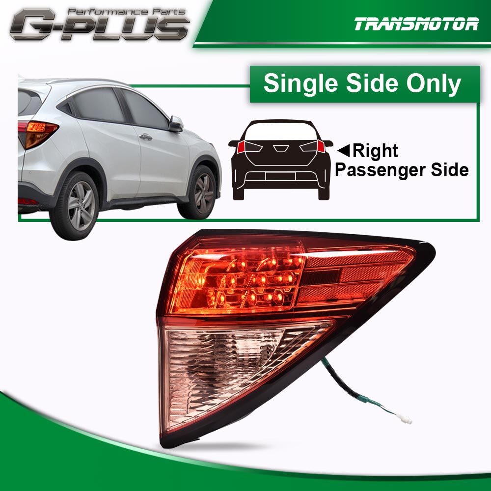 The passenger-side rear right outer taillight is suitable for the for Honda HR-V EX LX 2016-18.
