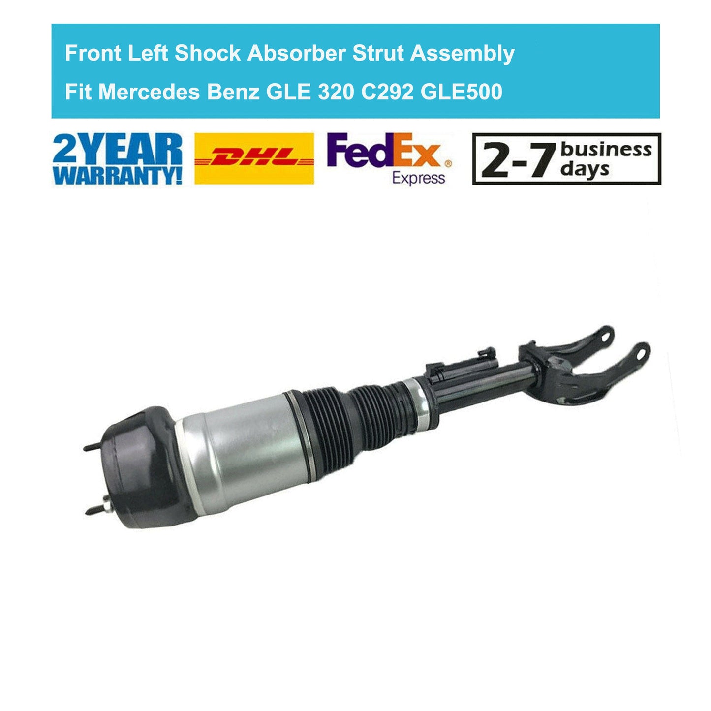 for Mercedes C292 W166 GLE 320 400 4MATIC Front Left Air Suspension Strut ADS